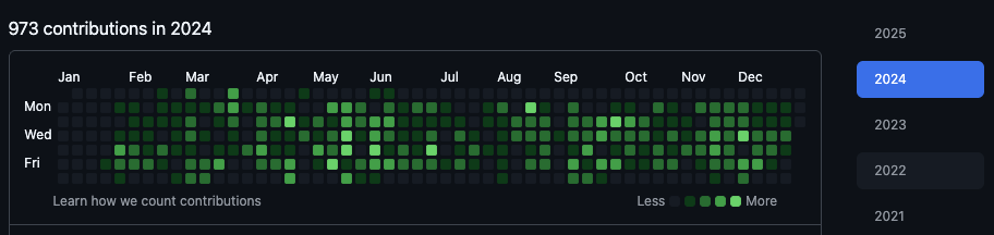 GitHub Activity 2024